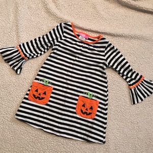 🎃🎃Striped Pumpkin Dress 3T🎃🎃